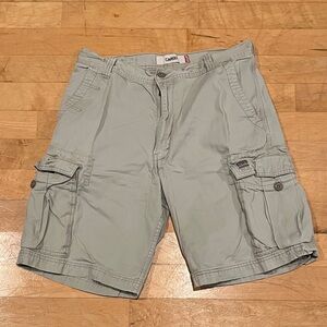 Levi's Light Gray Cargo Shorts for Men